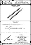 MG-34 (7.92mm) - German machine gun barrels - version with drilled cooling jacket - used by infantry and on early tanks (2pcs)