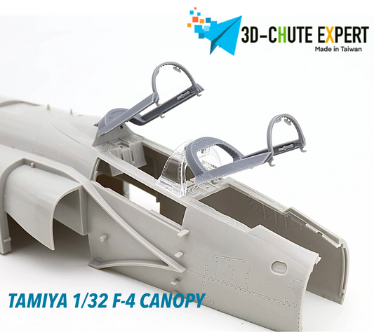 F-4 canopy frame for Tamiya 1/32