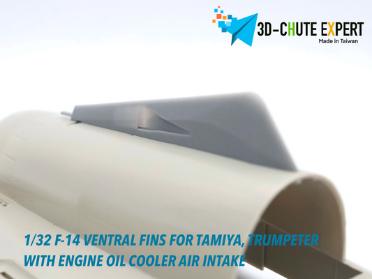 F-14 ventral fins for Tamiya and Trumpeter 1/32