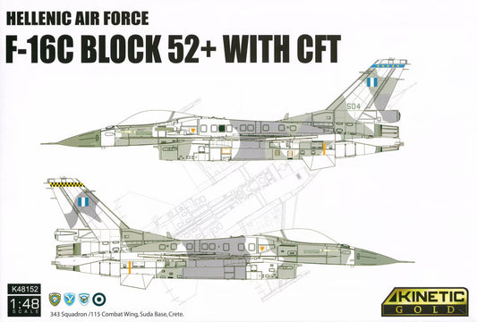 Hellenic Air Force F-16C Block 52+ with CFT (1/48)