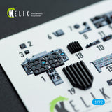 MiG-19P/PM - interior 3D decals for ClearProp kit (1/72)