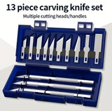 Hobby Knife Set (13 pieces)