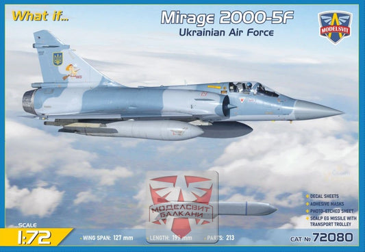 Mirage 2000-5F Jet Fighter 1/72