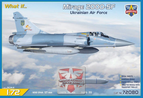 Mirage 2000-5F Jet Fighter 1/72