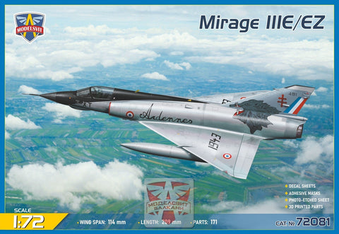 Mirage IIIE/EZ fighter-bomber 1/72
