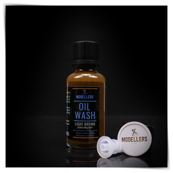 Oil Wash: Light Brown (For Panel Lines & Wood Effects - 30ml)
