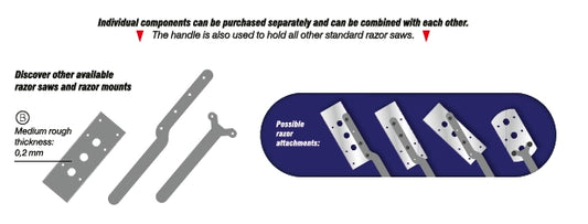 Additional clamping set - STRAIGHT