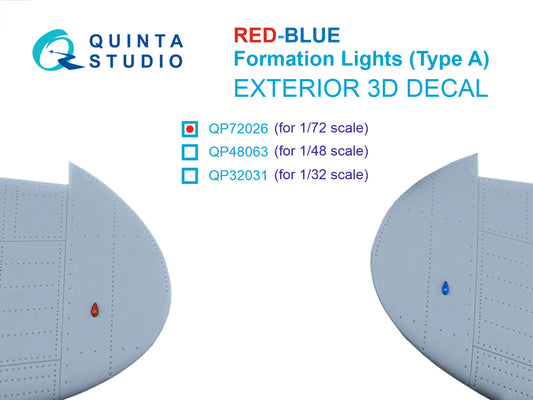 1/72 Red-Blue Formation Lights (Type A) (for all kits)