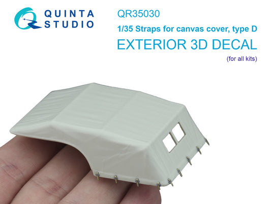 Straps for canvas cover, type D (1/35)