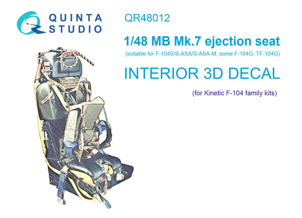 MB Mk.7 seat for F-104 family (Kinetic)