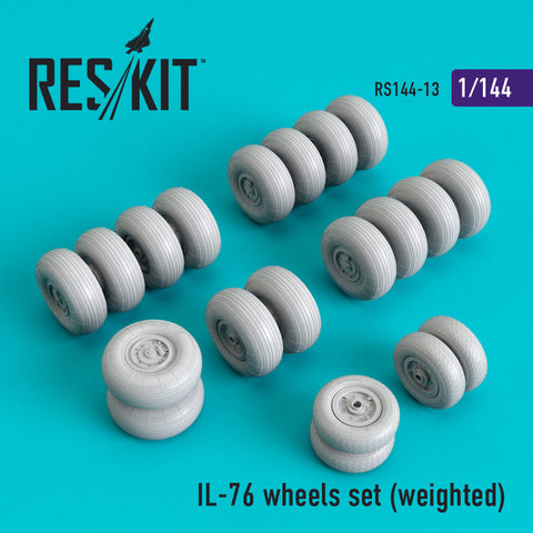 IL-76 wheels set (weighted) (1/144)