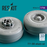 777-300 wheels set (3D printed) (1/144)
