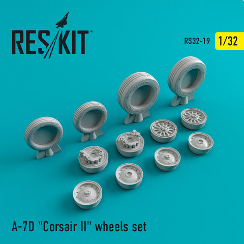 A-7D "Corsair II" (weighted) wheels set (1/32)