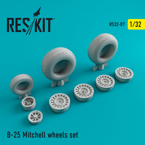 B-25 "Mitchell" wheels set (1/32)