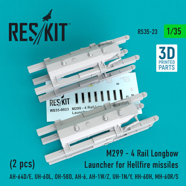 M299 - 4 Rail Longbow Launcher για πυραύλους Hellfire (2 τεμ.) (1/35)