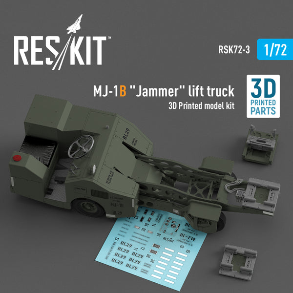 MJ-1B "Jammer" lift truck (3D Printed model kit) (1/72)