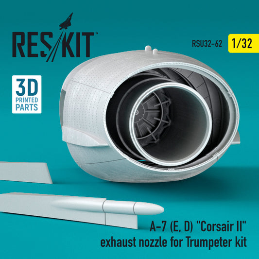 A-7 (E, D) "Corsair II" exhaust nozzle for Trumpeter kit (1/32)