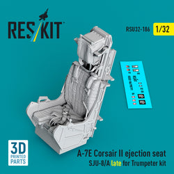 A-7E Corsair II ejection seat SJU-8/A late for Trumpeter kit (3D Printed) (1/32)