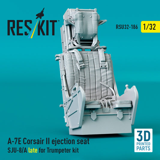 A-7E Corsair II ejection seat SJU-8/A late for Trumpeter kit (3D Printed) (1/32)