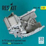 A-7E Corsair II ejection seat SJU-8/A late for Trumpeter kit (3D Printed) (1/32)