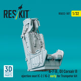 A-7 (E, D) Corsair II ejection seat IC-2 / IG-2 early for Trumpeter kit (3D Printed) (1/32)