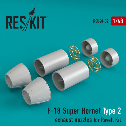 F/A-18 "SUPER HORNET" ΤΥΠΟΣ 2 ΑΦΥΓΙΑ ΕΞΑΤΜΙΣΗΣ ΓΙΑ ΚΙΤ REVELL (1/48)