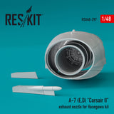 A-7 (E,D) "CORSAIR II" EXHAUST NOZZLE FOR HASEGAWA KIT (1/48)