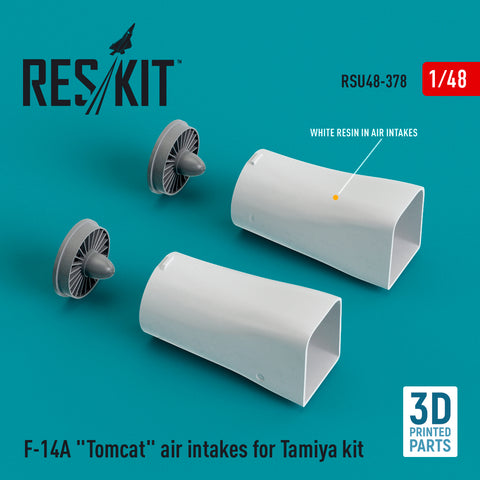 F-14A "Tomcat" air intakes for Tamiya kit (3D Printed) (1/48)