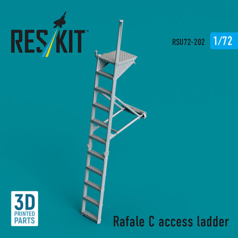 Rafale C access ladder (3D Printed) (1/72)