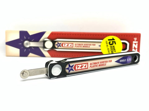 Riveter SINGLE wheel: 0,70 mm rivet pitch