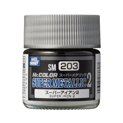 SM-203 Mr. Color Super Metallic Color II Super Iron II (10ml)