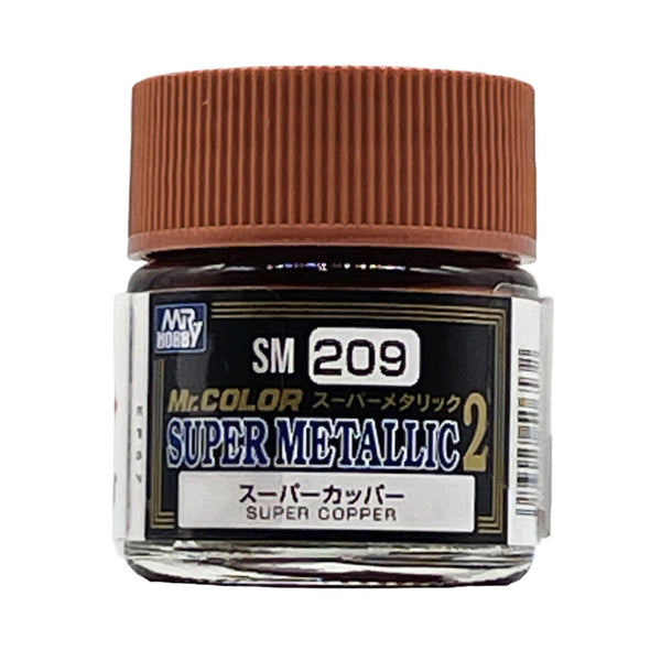 SM-209 Mr. Color Super Metallic Color II Super Copper (10ml)