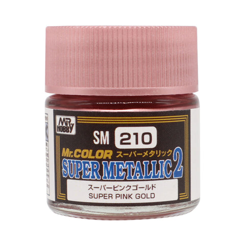 SM-210 Mr. Color Super Metallic Color II Super Pink Gold (10ml)