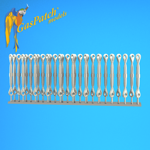Metal Turnbuckles Type C (1/48)