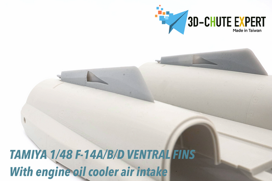 F-14 ventral fins for Tamiya (1/48)