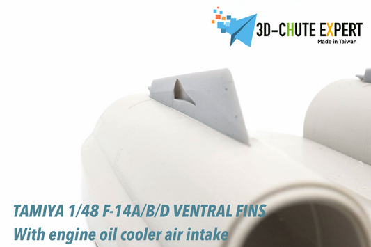 F-14 ventral fins for Tamiya (1/48)