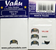 Yak-9 Instrument Panel (1/72)