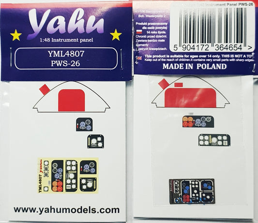 PWS-26 Instrument Panel Set