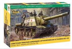 Soviet Self-propelled Gun ISU-152 (1/35)