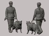 Soviet Tank Hunters with Dogs WWII (1/35)