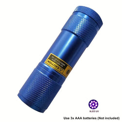 9 LED UV Flashlight