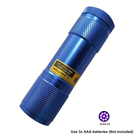 9 LED UV Flashlight