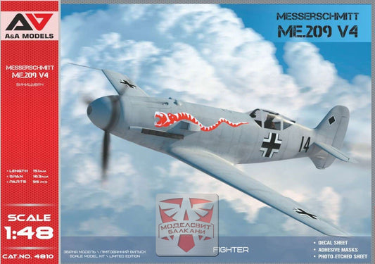 Me.209 V4 high-speed experimental prototype