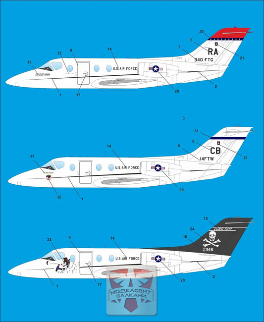 T-1A "Jayhawk" jet trainer (USAF)