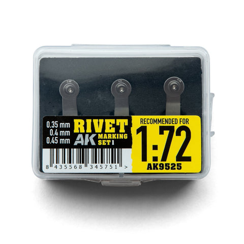 Rivet marking set 1 (recommended for 1:72 scale)