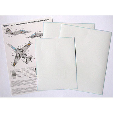 Masks for digital camouflage of Su-25UB, Ukrainian Air Forces