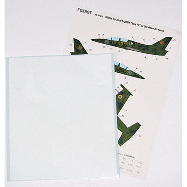 Masks camouflage for L-39M1 “Blue 79” Ukrainian Air Force