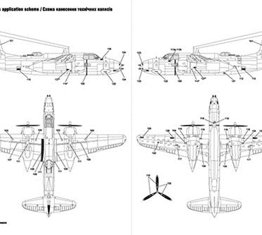 Decals Stencils for A-20B/C/G Boston