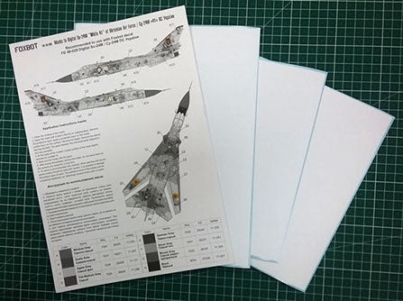 Masks for digital camouflage of Su-24M "White 41" Ukrainian Air Force