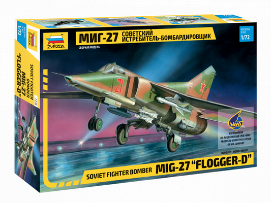 Soviet fighter bomber MiG-27 "Flogger-D" (1/72)